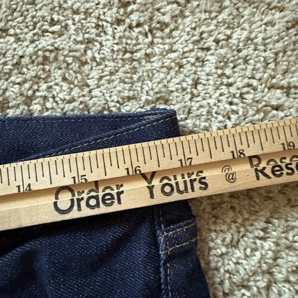 Uniqlo Indigo Selvedge Denim Slim Straight Cut 34x32 EUC - Picture 3 of 7